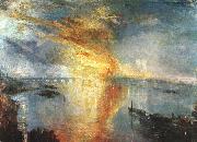 Joseph Mallord William Turner The Burning of the Houses of Parliament France oil painting reproduction